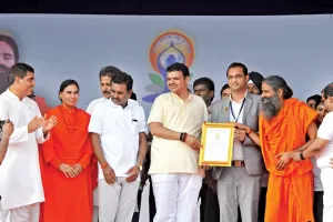 Herald of yoga day 2019 happened from the sacred land of Maharashtra