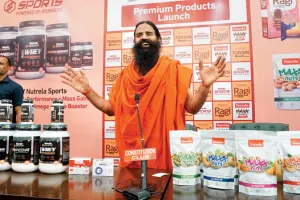 from New Delhi under the aegis of Patanjali Foods Ltd Premium products launched